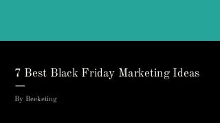 black friday en 2020