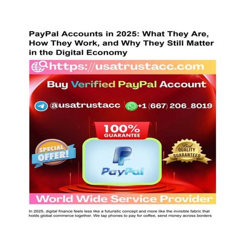 7 Best Site To Buy Verified PayPal Accounts (Aged or New) in 2025.pdf