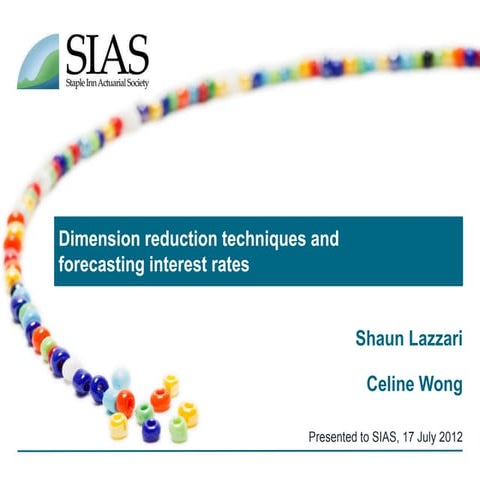 20120717 Lazzari Wong - PCA interest rate models | PDF