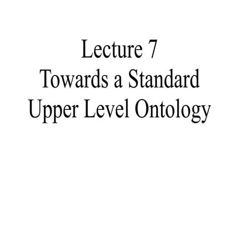 Basic Formal Ontology: A Common Standard