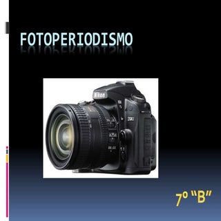 7 b fotoperiodismo