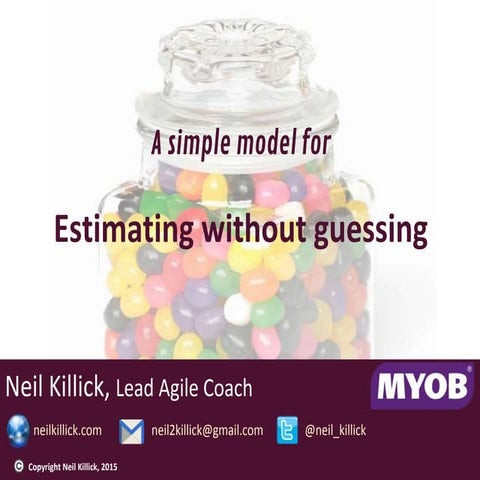 A simple model for estimating without guessing