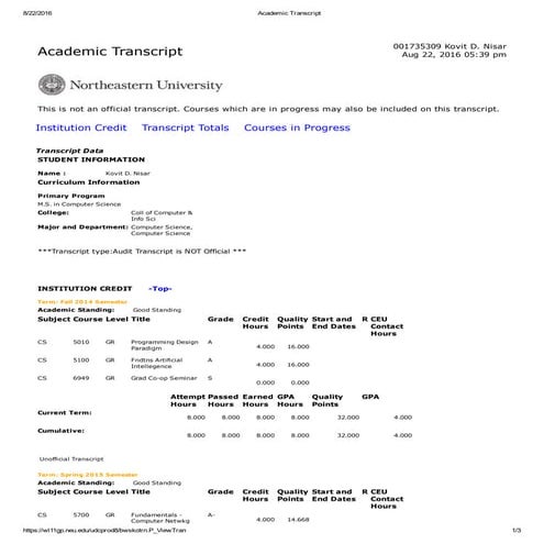 Academic-Transcript-Kovit-Nisar