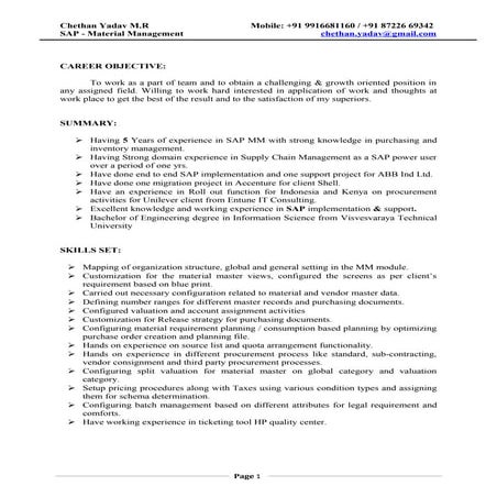 Chethan Yadav_SAP MM