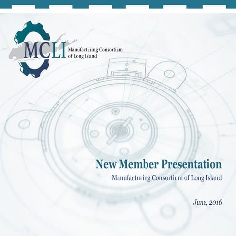 MCLI New Member Orientation