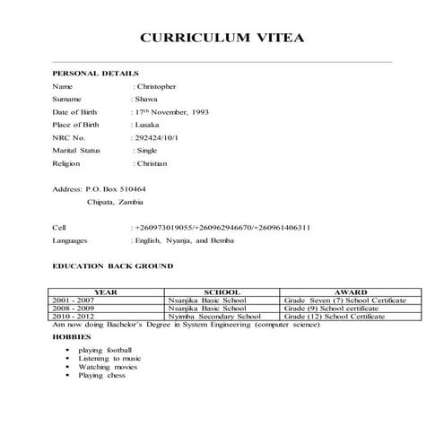 cv | PDF