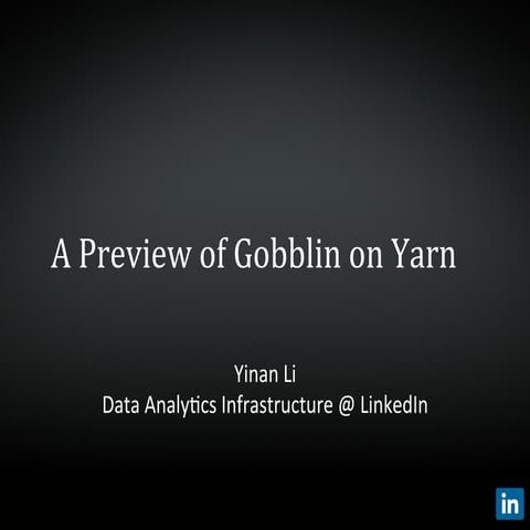 gobblin-meetup-yarn