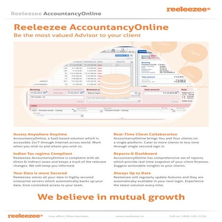 Reeleezee AccountancyOnline Brochure