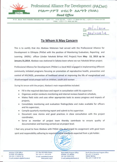 EPFL_LetterOfRecommendation | PDF