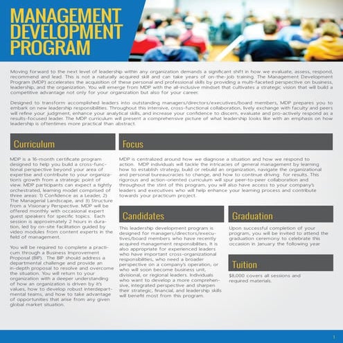 MDP Brochure 