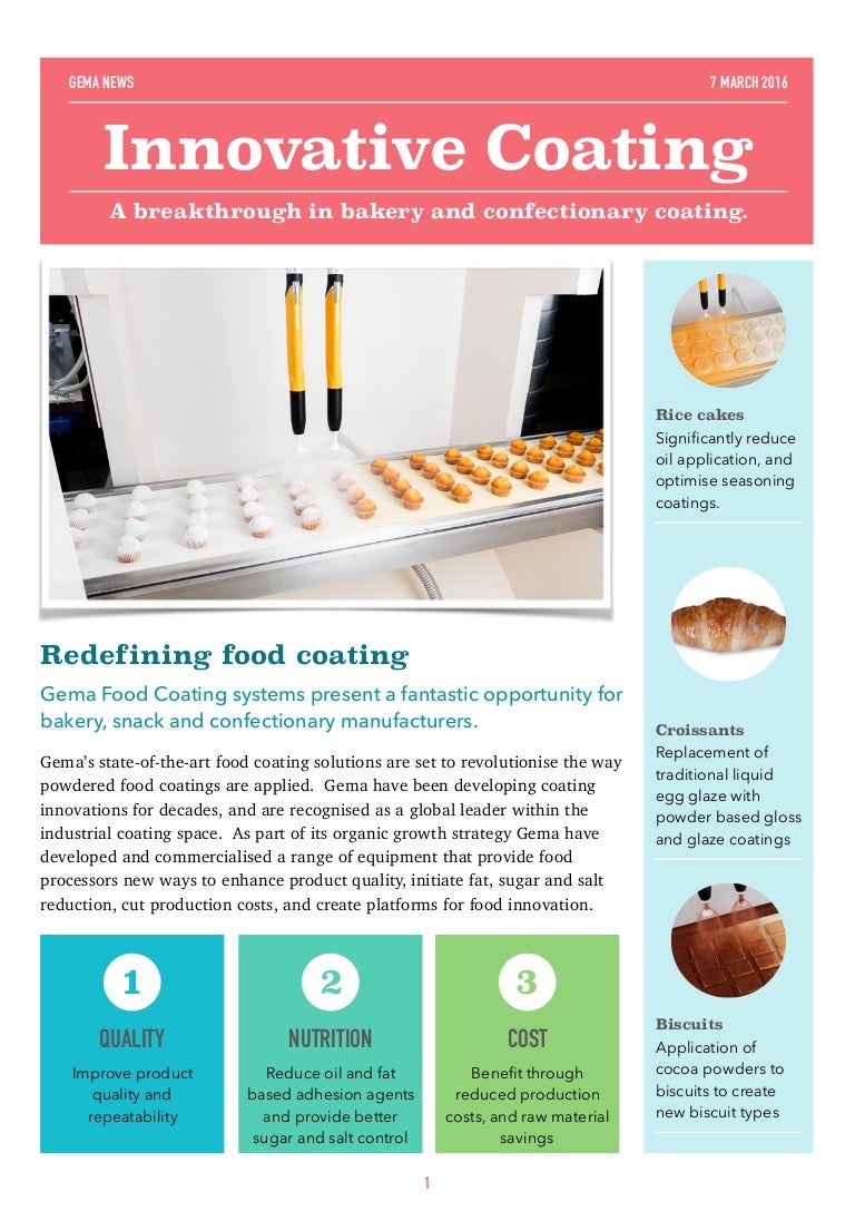 Food Coating Article