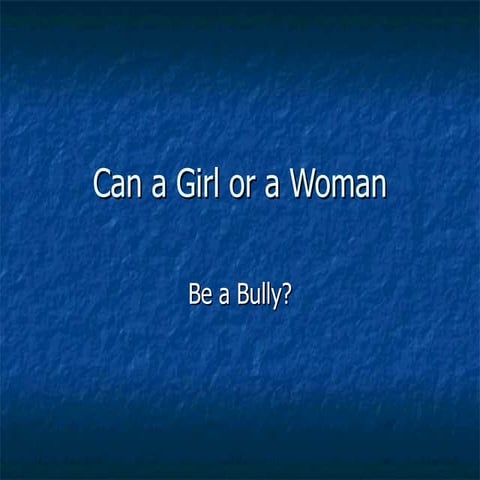 7 can a girl or a woman