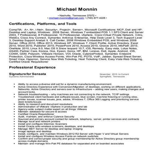 SystemsAdminSupportAnalyst