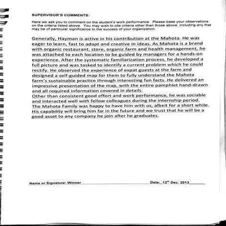 Mahota Reference Letter