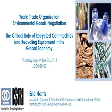WTO EGA presentation September 25 2014