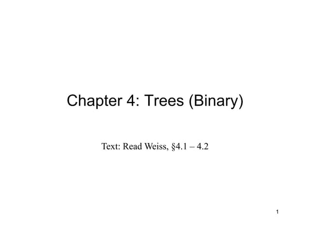 7 chapter4 trees_binary | PDF | Programming Languages | Computing