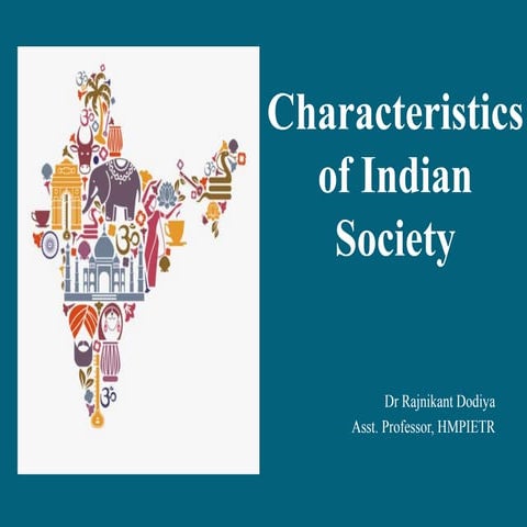 Characteristics of Indian Society