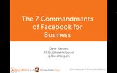 7 Commandments of Facebook for Busi...