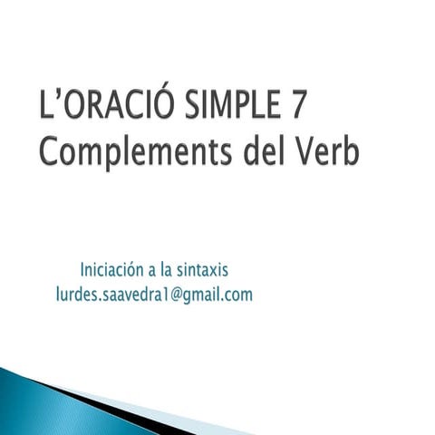 7 complem verb