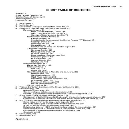 7 Complete Table Of Contents