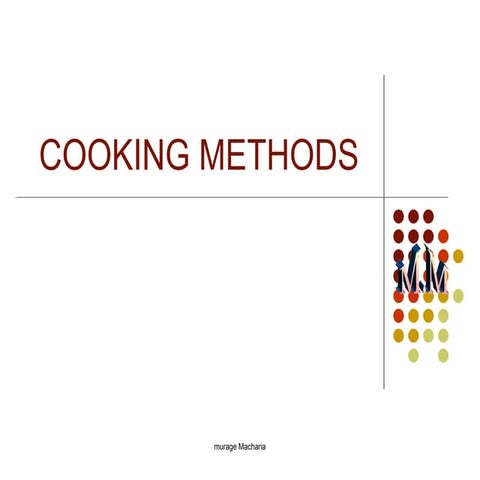 cooking methods