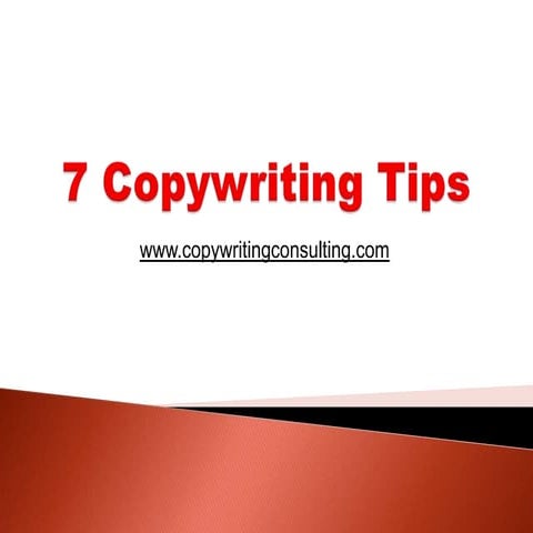 7 Copywriting Tips