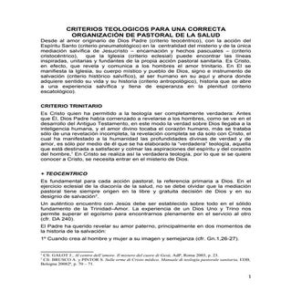 7 criterios teologicos para una cor...