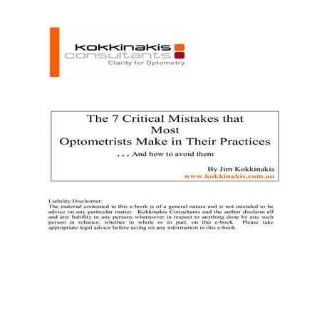 7 criticalmistakesthatoptometristsmakeintheirpractices