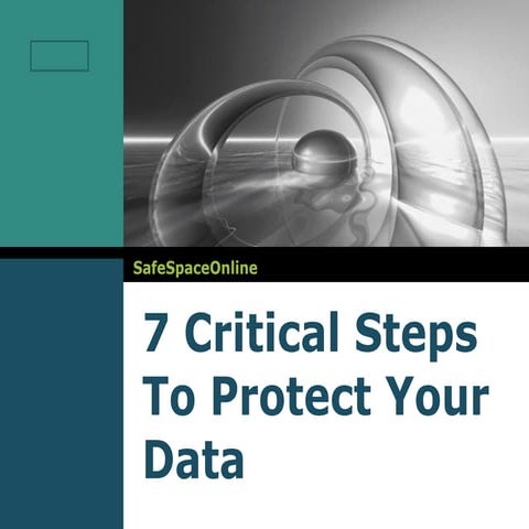 7 critical steps to protect your data