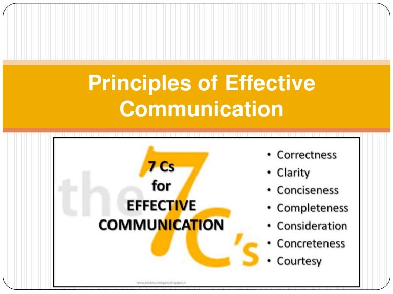 7cs of communication 1