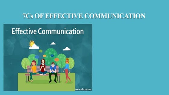 7C's of Communication | PPT