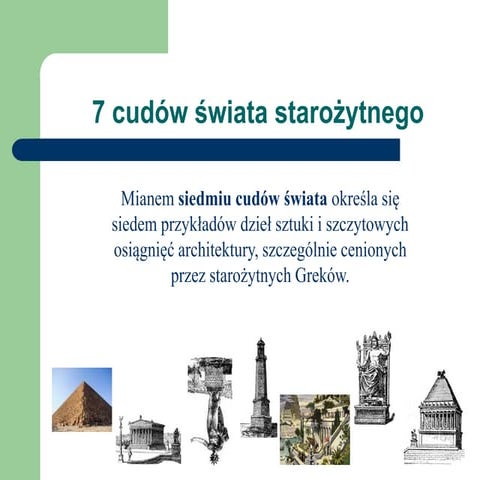 7 cudow swiata starozytnego.ppt