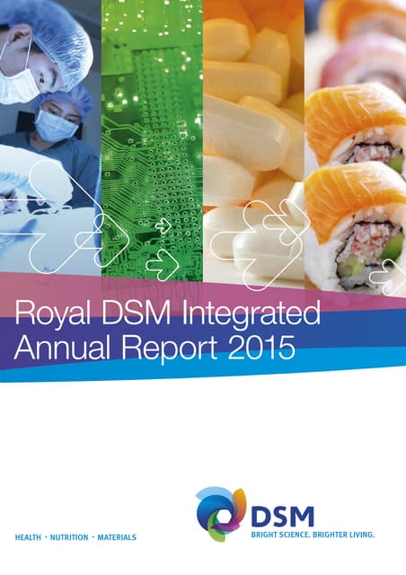 Innovation For Health by DSM Chief Innovation Officer | PPT
