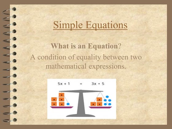 Std 7th Chapter 4 Simple Equation.pptx