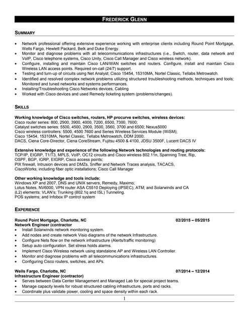 Federick Glenn Resume -2