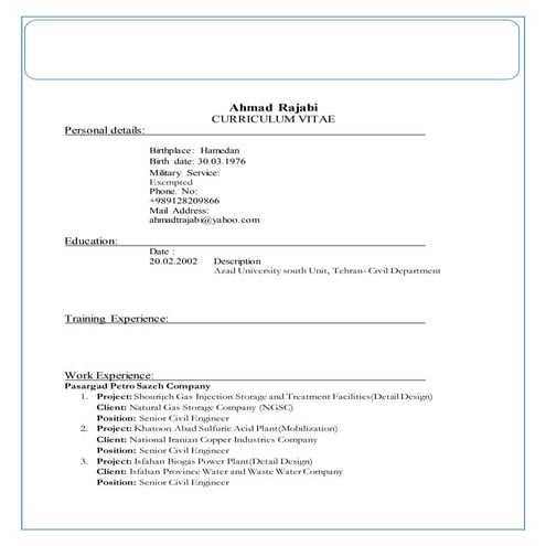 Update CV-Junaidi_Juni 2016 | DOC