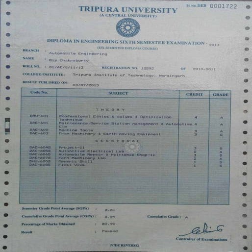 Diploma 6