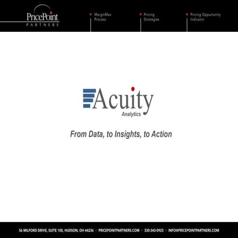 Acuity Analytics Presentation
