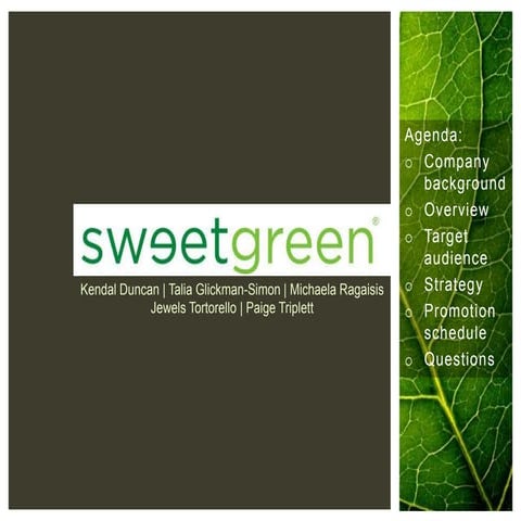 Sweetgreen PPT