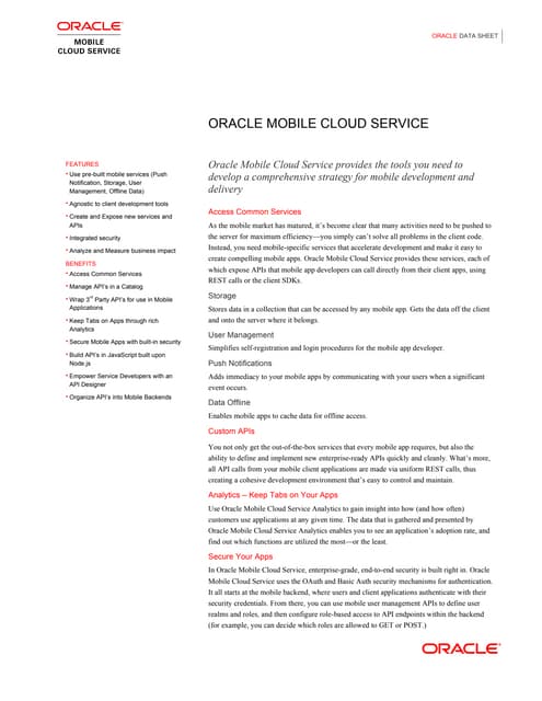 MCSDataSheet