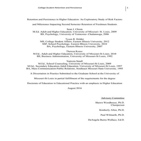 Full Manuscript-Retention and Persistence_7-29-2016