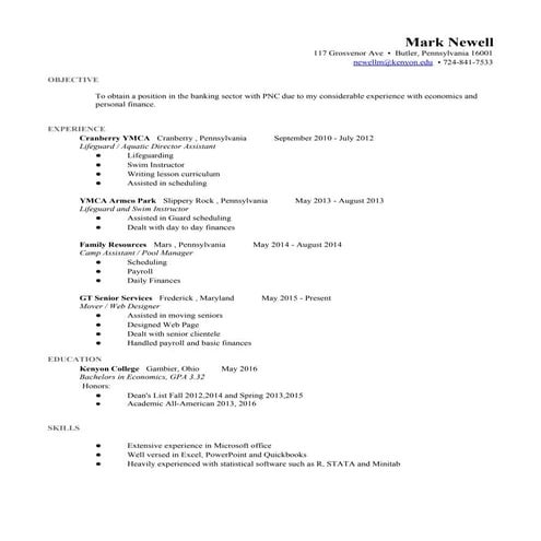 Berkley Cain Resume 12.15.16