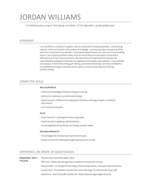 Williams, Jordan_Resume