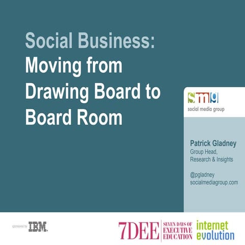 Designing a Social Business