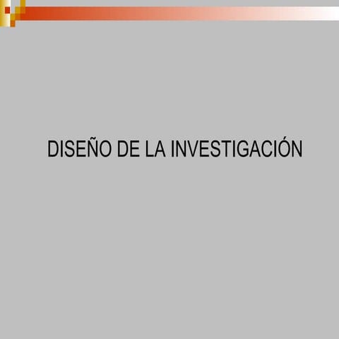 Diseño de la Investigación