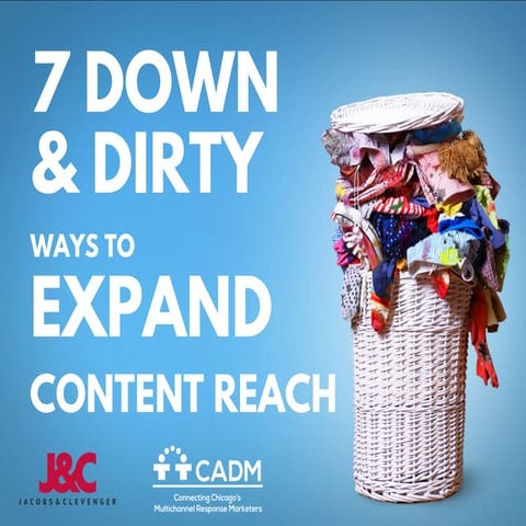 7 Down and Dirty Content Promotion Hacks Under $50