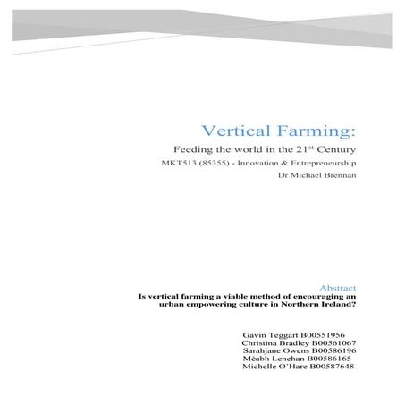 Innovation Assignment | PDF
