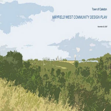 MayfieldWestCommunityDesignPlanFINALNov292007 | PDF