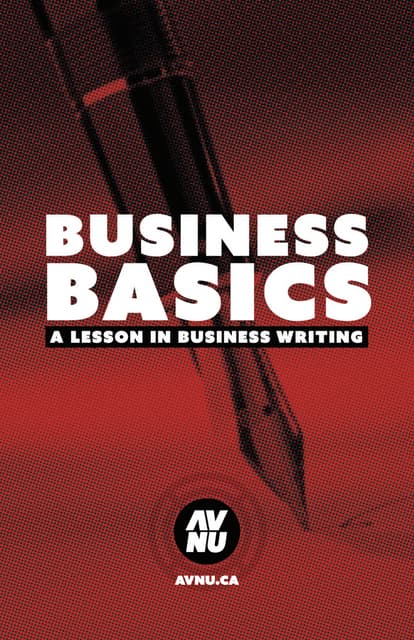1 - Business Basics