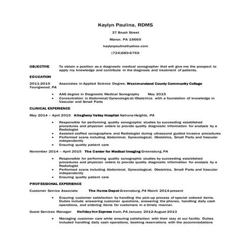 Resume 2016 | DOCX